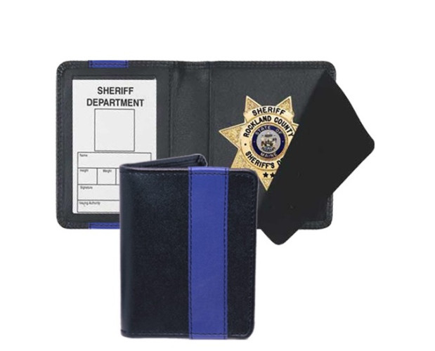 Leather badge holder wallet/ badge holder purse/ badge holder cases
